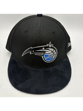 Orlando Magic New Era 59FIFTY Fitted Hat Size 7 1/4 Black NBA Cap